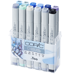 Набор маркеров COPIC CLASSIC 12 Winter Colours (зима)