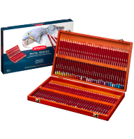 Набор пастельных карандашей Derwent Pastel Pencils 72 цвета в деревянном кейсе