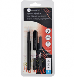 Набор пишущих узлов Manuscript Beginner 3 с аксессуарами блистер