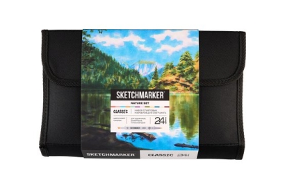 Набор 24 маркера Sketchmarker "Nature Set" в пенале
