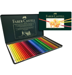 Polychromos цветные карандаши Faber-Castell набор из 36 цветов в кейсе