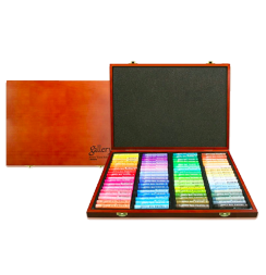 Масляная пастель Mungyo Gallery Oil Pastel 72 цвета в деревянном кейсе