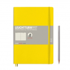 Записная книжка Leuchtturm «Composition» В5 в линейку лимонная 123 стр.