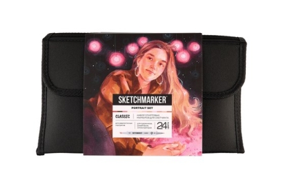 Набор 24 маркера Sketchmarker "Portrait Set" в пенале