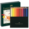 Цветные карандаши Faber Castell Polychromos набор из 36 цветов коллекционное издание в кожаном кейсе купить в магазине для художников ПРОСКЕТЧИНГ