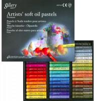 Масляная пастель Mungyo Gallery Soft Oil Pastel 48 цветов круглая