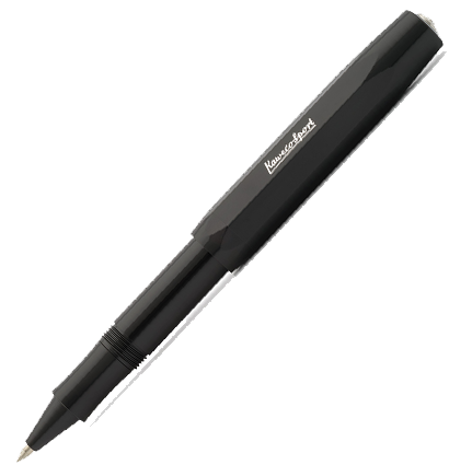 Ручка гелевая Kaweco Skyline Sport Black 0.7 мм пластик черная