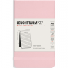 Блокнот Leuchtturm «Reporter Notepad Pocket» A6 в линейку розовый 188 стр.