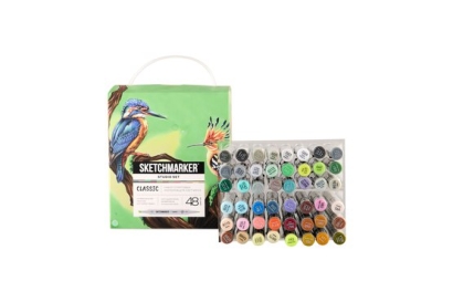 Набор 48 маркеров Sketchmarker "Studio Set" на подставке
