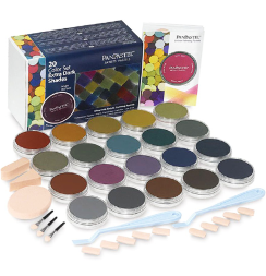 Набор пастели PanPastel "Экстра темные" 20 цветов в контейнерах по 9 мл