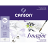 Универсальная бумага для рисования Canson Imagine Mix Media папка 24 х 32 см / 10 листов / 200 гм купить в художественном магазине Скетчинг ПРО с доставкой по РФ и СНГ