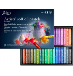 Масляная пастель Mungyo Gallery Soft Oil Pastel 36 цветов круглая