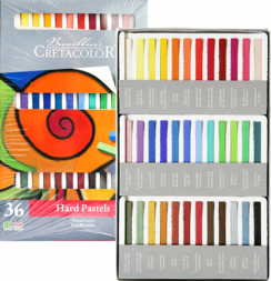 Пастель сухая Cretacolor Pastel Carre необожженая набор 36 цветов