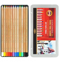 Набор пастельных карандашей Gioconda Koh-I-Noor 12 цветов в пенале