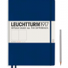 Записная книжка Leuchtturm «Master» A4+ нелинованная темно-синяя 235 стр.
