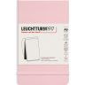 Блокнот Leuchtturm «Reporter Notepad Pocket» A6 в точку розовый 188 стр.