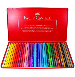 Цветные карандаши Faber-Castell Colour Grip набор 36 цветов