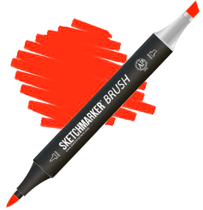 Маркеры Sketchmarker Brush купить поштучно 389 цветов (Скетчмаркер Браш) для рисования и скетчей