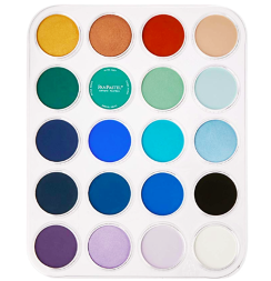 Набор пастели PanPastel Seascape 20 цветов в контейнерах по 9 мл