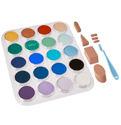 Набор пастели PanPastel Seascape 20 цветов в контейнерах по 9 мл