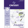 Универсальная бумага для рисования Canson Imagine Mix Media папка А3 / 10 листов / 200 гм купить в художественном магазине Скетчинг ПРО с доставкой по РФ и СНГ