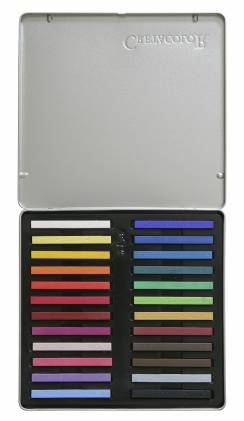 Пастель сухая Cretacolor Pastel Carre необожженая набор 24 цвета