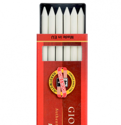 Мел художественный белый Koh-I-Noor Gioconda 6 стержней