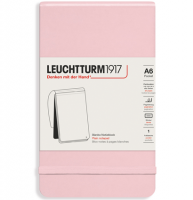 Блокнот Leuchtturm «Reporter Notepad Pocket» A6 нелинованный розовый 188 стр.