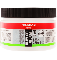 Гелевый медиум для акрила Amsterdam Heavy Gel Medium Gloss 015 прочный глянцевый в банке 250 мл