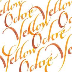 Тушь Winsor&Newton Calligraphy Ink желтая охра для каллиграфии прозрачная, 30 мл