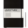 Записная книжка Leuchtturm «Master» A4+ в клетку черная 235 стр.
