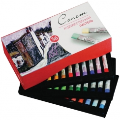 Пастель художественная сухая Сонет набор 36 цветов