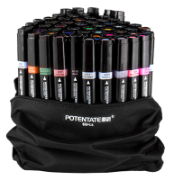 Набор маркеров для скетчинга Potentate Bag Set 60 (alcohol based)