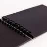 Скетчбук с чёрной бумагой Graf Art Total Black Малевичъ А6 / 40 листов / 150 гм купить в магазине Скетчинг Про с доставкой по всему миру