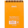 Блокнот в клетку Rhodia Classic мягкая обложка оранжевый А4 / 80 листов / 80 гм