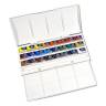 Акварель Cotman Winsor&Newton Studio Set в наборе 24 цвета в кейсе большие кюветы купить в магазине Скетчинг Про с доставкой по всему миру