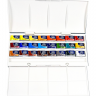 Акварель Cotman Winsor&Newton Studio Set в наборе 24 цвета в кейсе большие кюветы купить в магазине Скетчинг Про с доставкой по всему миру