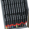 Набор угольных цветных карандашей Derwent Tinted Charcoal Pencils 12 штук в пенале купить в магазине для художников СкетчингПро с доставкой по РФ и СНГ