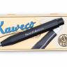 Ручка шариковая Kaweco AC Sport Black 1 мм алюминий с карбоном в футляре черная