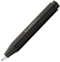 Ручка шариковая Kaweco AC Sport Black 1 мм алюминий с карбоном в футляре черная
