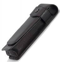 Чехол Kaweco FLAP для 2 ручек Sport чёрный натуральная кожа