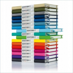 Записная книжка Leuchtturm «Medium» A5 нелинованная черная 251 стр.