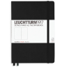 Записная книжка Leuchtturm «Medium» A5 нелинованная черная 251 стр.