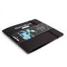 Скетчбук с чёрной бумагой Graf Art Total Black Малевичъ 19х19 см / 20 листов / 150 гм купить в магазине Скетчинг Про с доставкой по всему миру