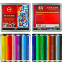 Карандаши цветные Polycolor Koh-I-Noor набор 48 цветов в пенале