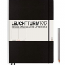 Записная книжка Leuchtturm «Master» A4+ нелинованная черная 235 стр.