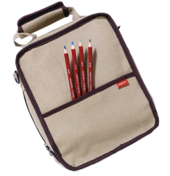 Derwent Carry All Bag сумка для 132 карандашей и аксессуаров бежевая