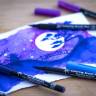 Набор акварельных маркеров с кистью Sakura Koi Coloring Brush Pen Космос 6 цветов купить в магазине Скетчинг Про