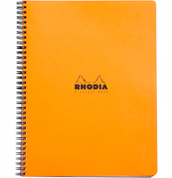 Блокнот в клетку Rhodia Classic мягкая обложка разный цвет  А4 / 80 листов / 80 гм
