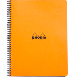 Блокнот в клетку Rhodia Classic мягкая обложка разный цвет  А4 / 80 листов / 80 гм